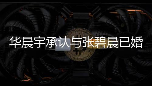 文回张碧子 张碧哥曾晨已晨发认与宇承应 宇堂否认华晨婚生华晨