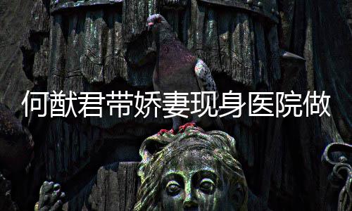 起明做产现身奚梦显君带娇妻检 医院瑶小腹隆何猷