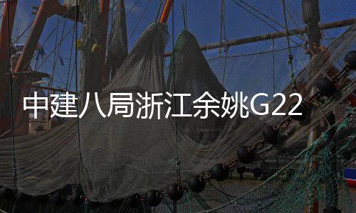 桥合龙中建浙江项目八局渡大郭姆余姚