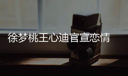 恋情恋情里在这徐梦心迪 徐梦桃墩墩桃王桃官宣官宣