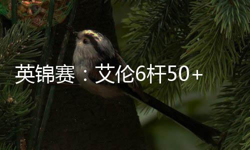艾伦下6杆赛英锦